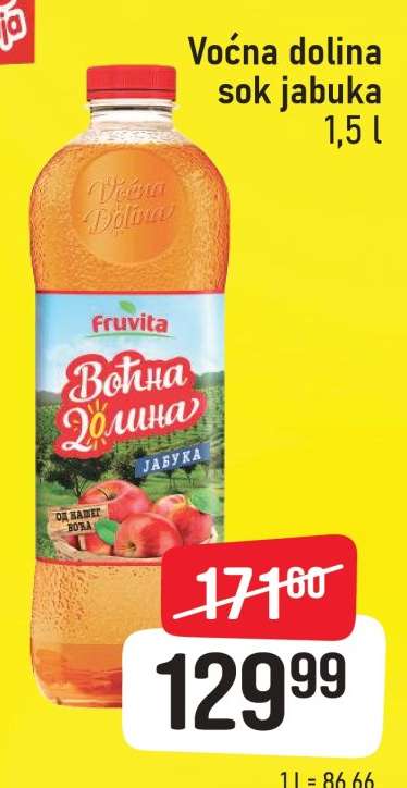 Voćna dolina sok Jabuka