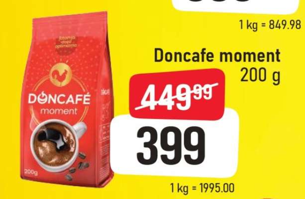 DOncafe moment