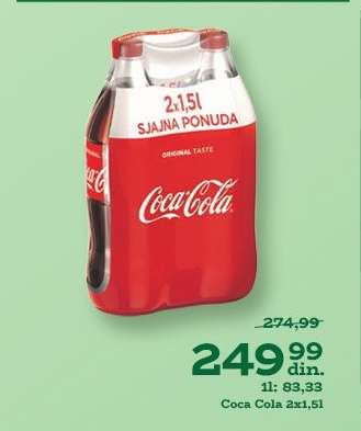 Coca Cola 2x1.5L