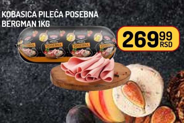 Kobasica Pileća Posebna Bergman 1kg