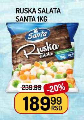 RUSKA SALATA SANTA 1kg