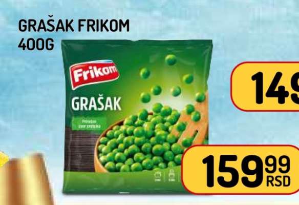Grašak Frikom 400g