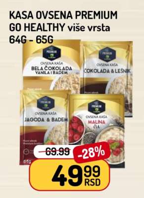 Kaša ovsena premium Go Healthy