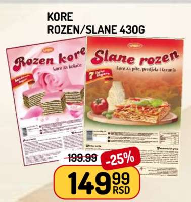 Kore Rozen/Slane 430g