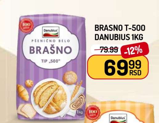 BRASNO T-500 DANUBIUS 1KG