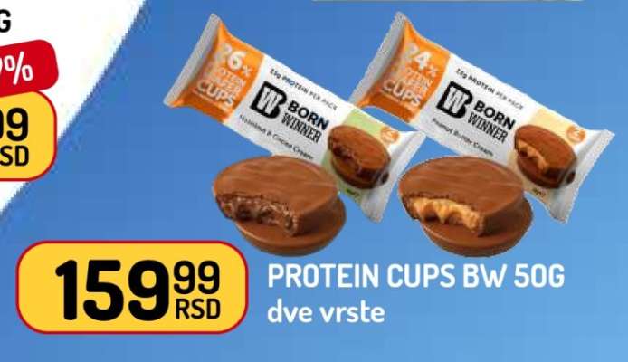 PROTEIN CUPS BW 50G
