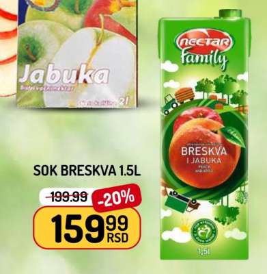 Sok Breskva 1.5L