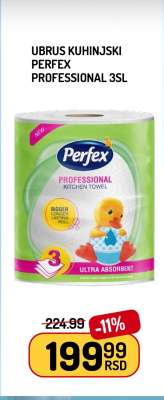 UBRUS KUHINJSKI PERFEX PROFESSIONAL 3sl