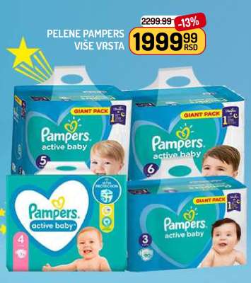 Pelene Pampers