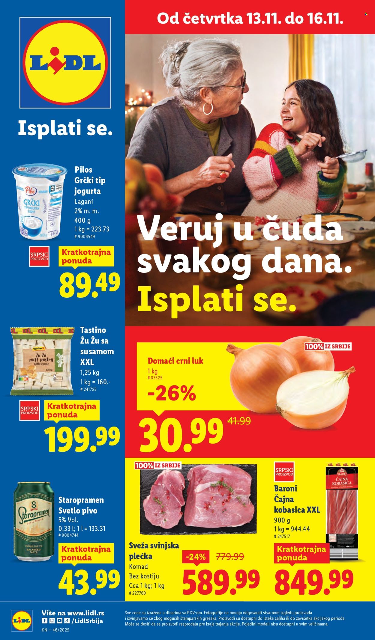 Lidl katalog - 13.11.2025 - 19.11.2025. Stranica 1
