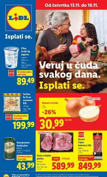 Lidl katalog - 13.11.2025 - 19.11.2025.