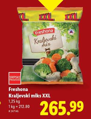 Freshona Kraljevski miks XXL