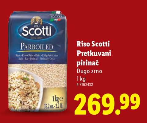 Riso Scotti Pretkuvani pirinač