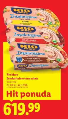 Rio Mare Insalatissime tuna salata