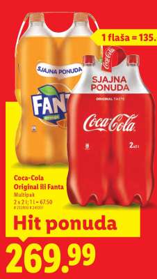 Coca-Cola Original ili Fanta