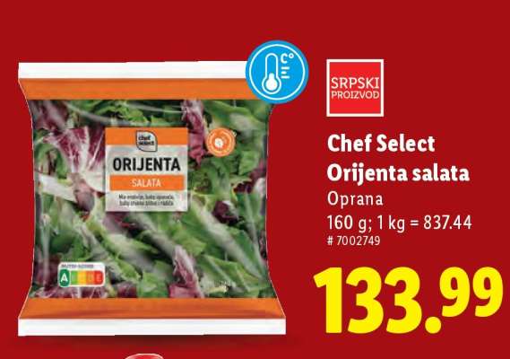 Chef Select Orijenta salata