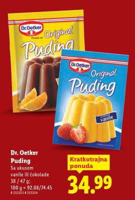 Dr. Oetker Puding