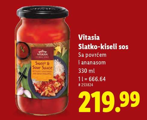 Vitasia Slatko-kiseli sos