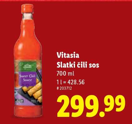 Vitasia Slatki čili sos