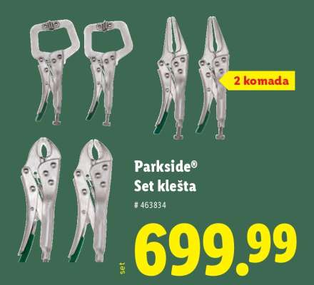 Parkside Set klešta