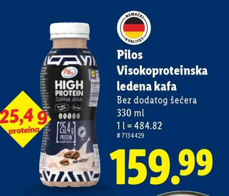 Pilos Visokoproteinska ledena kafa