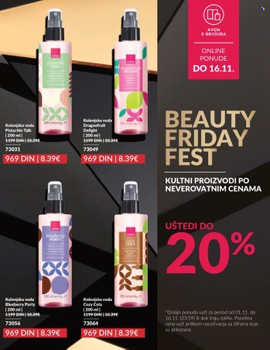 Avon katalog - 10.11.2025 - 16.11.2025. Stranica 3