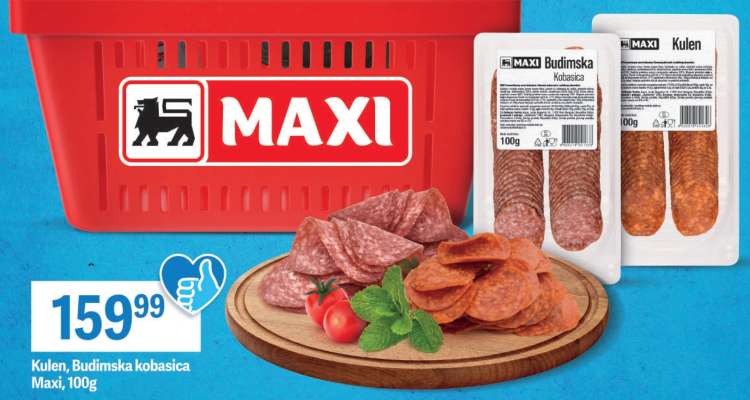 Kulen, Budimska kobasica Maxi, 100g