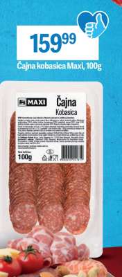 Čajna kobasica Maxi 100g