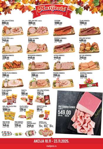 Matijević katalog - 10.11.2025 - 23.11.2025.