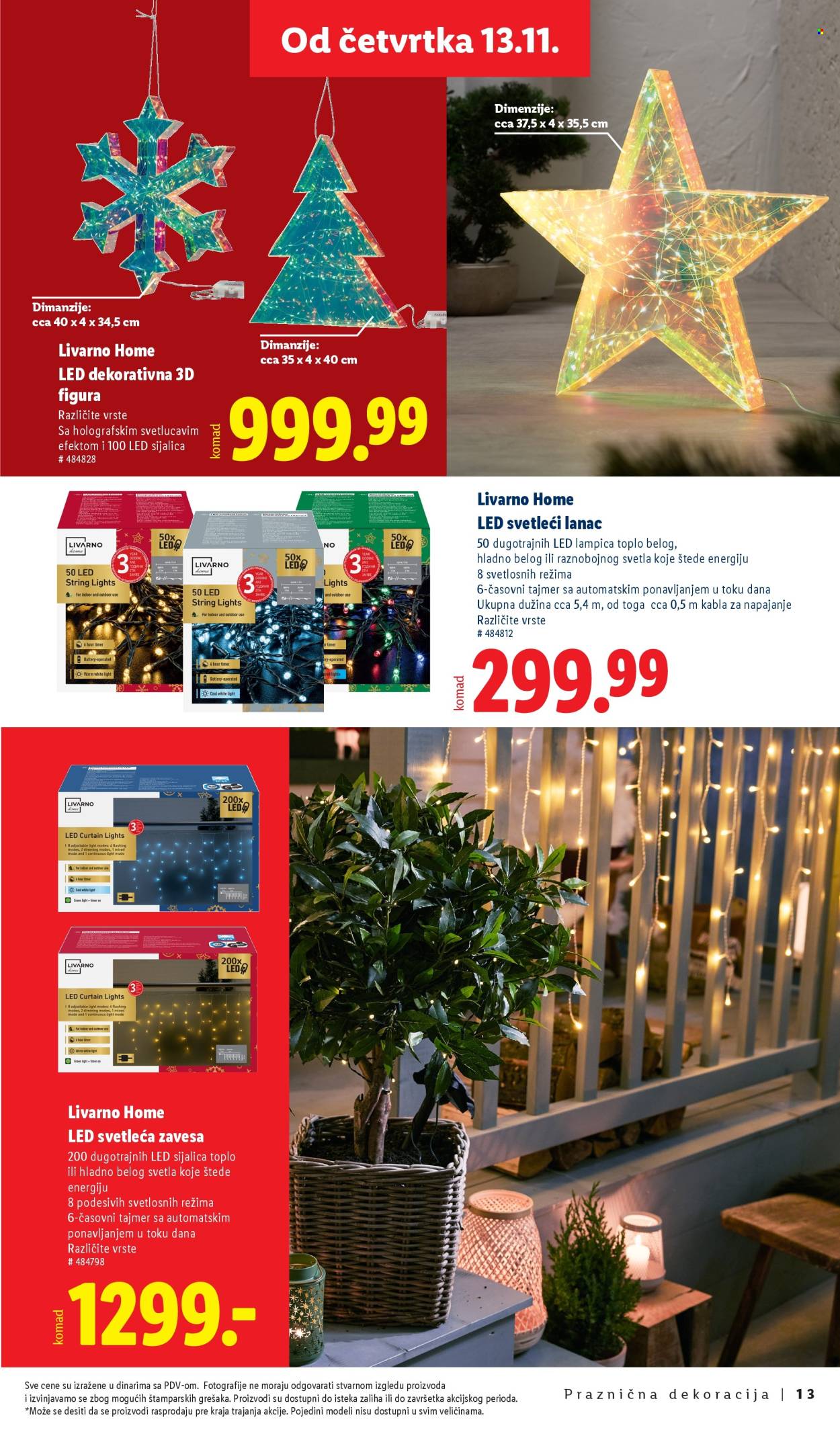 Lidl katalog. Stranica 13