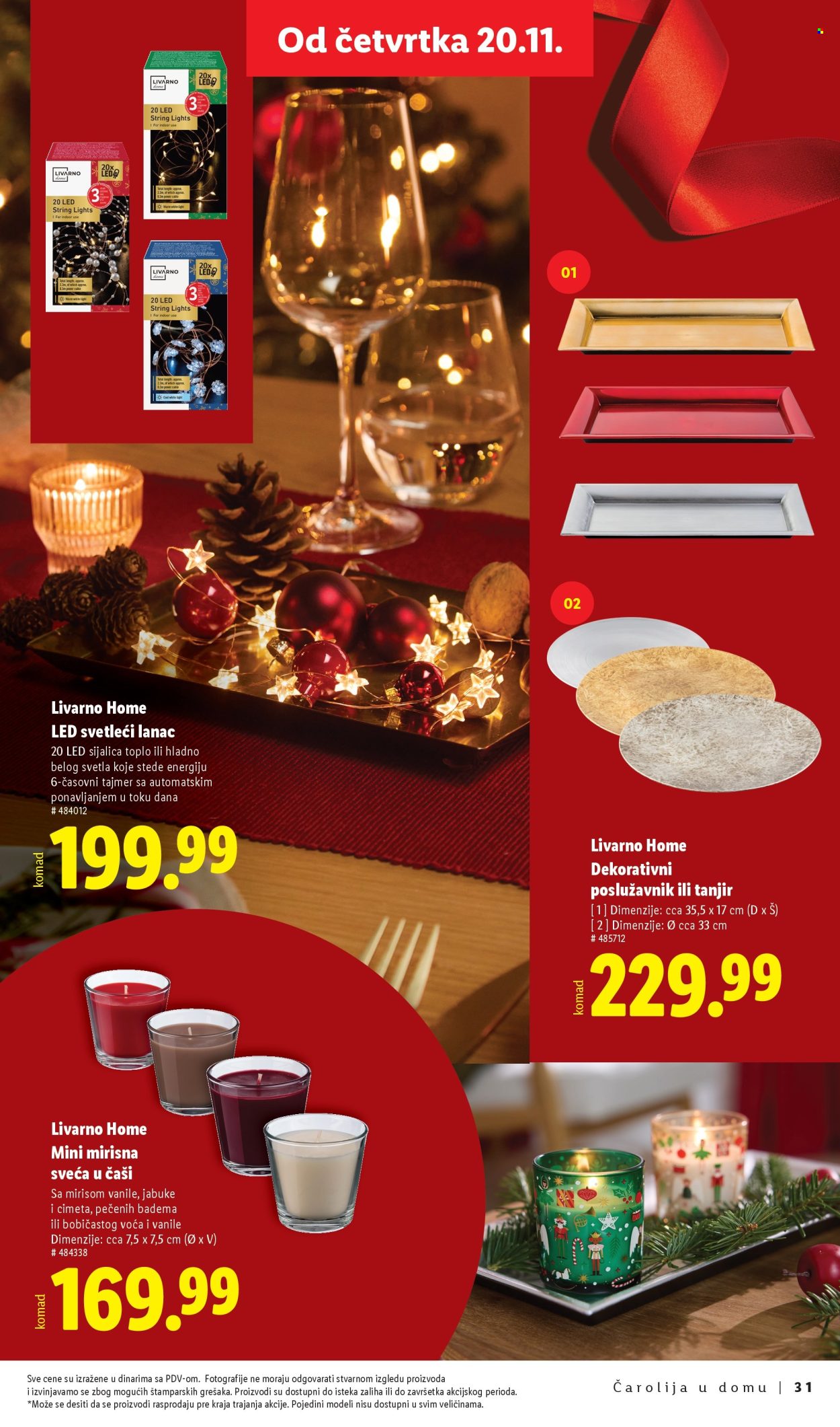 Lidl katalog. Stranica 31