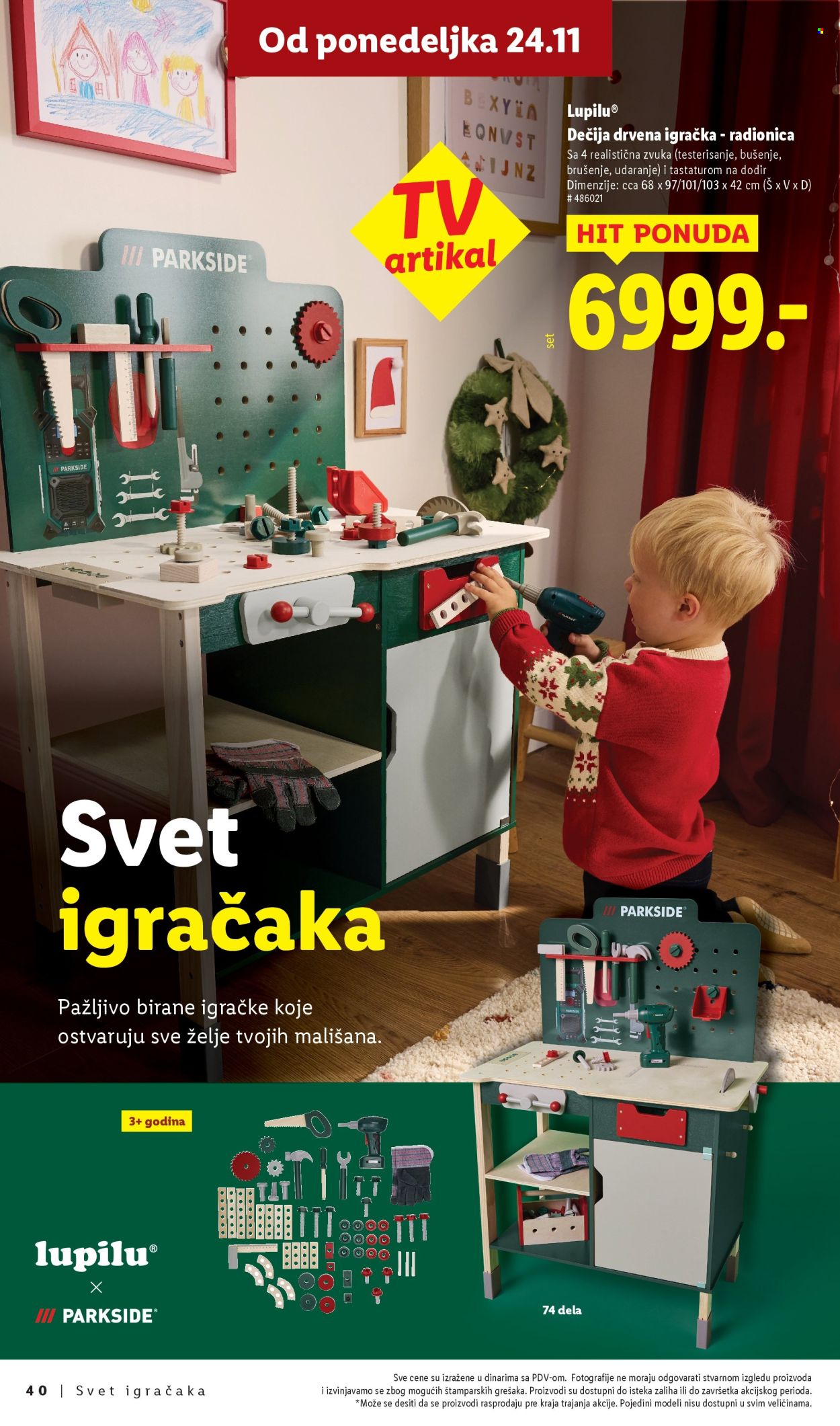 Lidl katalog. Stranica 40
