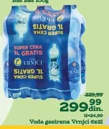 Voda gazirana Vrnjački 6x1l