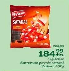 Smrznuto povrće sataraš