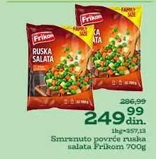 Smrznuto povrće ruska salata Frikom 700g