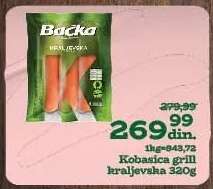 Kobasica grill Kraljevska 320g