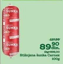 STIŠNJENA ŠUNKA Carnex