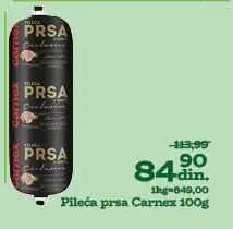 Pileća prsa Carnex 100g