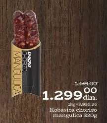Kobasica chorizo mangulica 330g