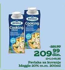 Pavlaka za kuvanje Meggle 20% m.m. 200ml