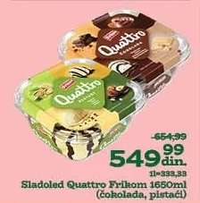 Sladoled Quattro Frikom 1650ml