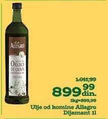 Ulje od komine Allegro Dijamant 1l