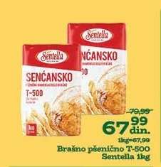 Brašno pšenično T 500 Sentella 1kg