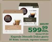 Kapsule Nescafe Dolce gusto