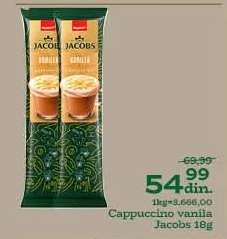 Cappuccino vanila Jacobs 18g
