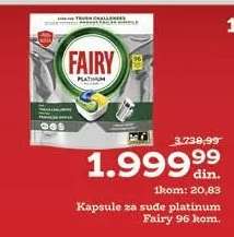 Kapsule za sude platinum Fairy 96 kom.