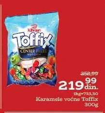Karamela voćne Toffix