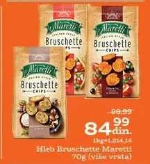 Hleb Bruschette maretti