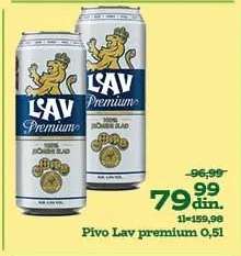 Pivo Lav Premium 0.5l
