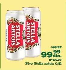 Pivo Stella Artois 0.5l